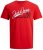 Jack & Jones Elogo T-Shirt True Red - Magliette - Magliette Uomo Taglie Forti