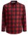 Jack & Jones Gingham Shirt L/S Brick Red - Camicie - Camicie Taglie Forti Uomo