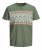 Jack & Jones Sunnys Tee Sea Spray - Magliette - Magliette Uomo Taglie Forti