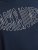 Jack & Jones Preston Crew Neck T-Shirt Navy - Magliette - Magliette Uomo Taglie Forti