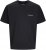 Jack & Jones Lington Back And Front Print Crew Neck T-Shirt Black - Magliette - Magliette Uomo Taglie Forti
