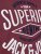 Jack & Jones JJELOGO TEE Hawthorn Rose - Magliette - Magliette Uomo Taglie Forti