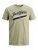 Jack & Jones JJELOGO TEE Light Green - Magliette - Magliette Uomo Taglie Forti