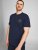 Jack & Jones JJESHARK TEE Navy - Magliette - Magliette Uomo Taglie Forti