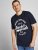 Jack & Jones JJERAFA TEE Navy - Magliette - Magliette Uomo Taglie Forti