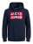 Jack & Jones JJECORP Hoodie Navy - Felpe & felpe con cappuccio - Felpe & Felpe con Cappuccio Uomo Taglie Forti