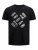 Jack & Jones JCOSTREET TEE Black - Magliette - Magliette Uomo Taglie Forti