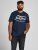 Jack & Jones JPRBLUBOOSTER TEE Navy - Magliette - Magliette Uomo Taglie Forti