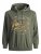 Jack & Jones JPRBLUBOOSTER SWEAT Hoodie Khaki - Felpe & felpe con cappuccio - Felpe & Felpe con Cappuccio Uomo Taglie Forti
