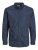 Jack & Jones JPRBLACARDIFF Print Shirt LS Navy - Camicie - Camicie Taglie Forti Uomo