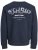 Jack & Jones Yuki Back Print Crew Neck Sweatshirt Sky Captain - Felpe & felpe con cappuccio - Felpe & Felpe con Cappuccio Uomo Taglie Forti
