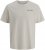 Jack & Jones Yuki Back Print Crew Neck T-Shirt Moonbeam - Magliette - Magliette Uomo Taglie Forti