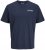 Jack & Jones Yuki Back Print Crew Neck T-Shirt Sky Captain - Magliette - Magliette Uomo Taglie Forti
