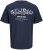 Jack & Jones Yuki Back Print Crew Neck T-Shirt Sky Captain - Magliette - Magliette Uomo Taglie Forti