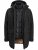 Jack & Jones Finn Softshell Parka Black - Giubbotti - Giubbotti Uomo Taglie Forti