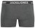 Jack & Jones Black Friday Trunks 3-Pack Grey Black - Intimo & costumi da bagno - Intimo Taglie Forti Uomo