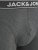 Jack & Jones Black Friday Trunks 3-Pack Grey Black - Intimo & costumi da bagno - Intimo Taglie Forti Uomo