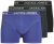 Jack & Jones Black Friday Trunks 3-Pack Blue Black - Intimo & costumi da bagno - Intimo Taglie Forti Uomo