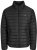 Jack & Jones Elvis Light Puffer Collar Jacket Black - Giubbotti - Giubbotti Uomo Taglie Forti