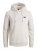 Jack & Jones JCOKING SWEAT HOOD Light Gray - Felpe & felpe con cappuccio - Felpe & Felpe con Cappuccio Uomo Taglie Forti