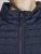 Jack & Jones MULTI BODYWARMER With COLLAR Navy Blazer - Giubbotti - Giubbotti Uomo Taglie Forti