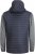 Jack & Jones MULTI QUILTED SET-IN Sleeves Jacket Grey Melange - Giubbotti - Giubbotti Uomo Taglie Forti
