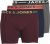 Jack & Jones LICHFIELD Trunks 3-Pack Burgundy - Intimo & costumi da bagno - Intimo Taglie Forti Uomo