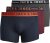 Jack & Jones LICHFIELD Trunks 3-Pack Burgundy - Intimo & costumi da bagno - Intimo Taglie Forti Uomo