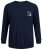 Jack & Jones JCOFILO Crew Neck Sweater with Back Print Navy Blazer - Felpe & felpe con cappuccio - Felpe & Felpe con Cappuccio Uomo Taglie Forti