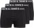 Jack & Jones SENSE Trunks 3-Pack Black - Intimo & costumi da bagno - Intimo Taglie Forti Uomo