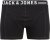 Jack & Jones SENSE Trunks 3-Pack Black - Intimo & costumi da bagno - Intimo Taglie Forti Uomo