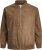 Jack & Jones ROCKY Faux Suede Bomber Jacket Brown - Giubbotti - Giubbotti Uomo Taglie Forti
