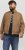 Jack & Jones ROCKY Faux Suede Bomber Jacket Brown - Giubbotti - Giubbotti Uomo Taglie Forti