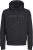 Jack & Jones STAR Hoodie Black - Felpe & felpe con cappuccio - Felpe & Felpe con Cappuccio Uomo Taglie Forti