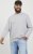 Jack & Jones BRADLEY Sweatshirt Light Grey Melange - Felpe & felpe con cappuccio - Felpe & Felpe con Cappuccio Uomo Taglie Forti