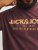 Jack & Jones JJALVIS Vineyard Wine - Magliette - Magliette Uomo Taglie Forti