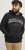 Jack & Jones CALEB Hoodie Black - Felpe & felpe con cappuccio - Felpe & Felpe con Cappuccio Uomo Taglie Forti