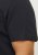 Jack & Jones CALEB VARSITY O-Neck T-Shirt Black - Magliette - Magliette Uomo Taglie Forti
