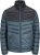 Jack & Jones SPRINT Black Blocking Quilted Collar Jacket Teal - Giubbotti - Giubbotti Uomo Taglie Forti