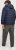 Jack & Jones SPRINT Red Stitches Quilted Hooded Jacket Navy Blazer - Giubbotti - Giubbotti Uomo Taglie Forti