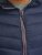 Jack & Jones SPRINT Red Stitches Quilted Hooded Jacket Navy Blazer - Giubbotti - Giubbotti Uomo Taglie Forti