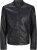 Jack & Jones DYLAN Clean PU Jacket Black - Giubbotti - Giubbotti Uomo Taglie Forti
