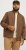 Jack & Jones DYLAN Clean Jacket Brown - Giubbotti - Giubbotti Uomo Taglie Forti
