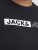 Jack & Jones CORP Logo Play 5 T-Shirt Black - Magliette - Magliette Uomo Taglie Forti