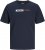 Jack & Jones CORP Logo Play 5 T-Shirt Navy Blazer - Magliette - Magliette Uomo Taglie Forti