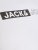 Jack & Jones CORP Logo Play 5 T-Shirt White - Magliette - Magliette Uomo Taglie Forti
