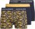 Jack & Jones SKULLROCK Trunks 3-Pack Navy Blazer - Intimo & costumi da bagno - Intimo Taglie Forti Uomo