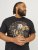 Jack & Jones JJSKULL ROCK T-Shirt Black - Magliette - Magliette Uomo Taglie Forti