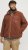 Jack & Jones ESTERBRO High Collar Teddy Jacket Brandy Brown - Giubbotti - Giubbotti Uomo Taglie Forti