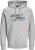 Jack & Jones JCOOUTDOOR Hoodie Light Grey - Felpe & felpe con cappuccio - Felpe & Felpe con Cappuccio Uomo Taglie Forti